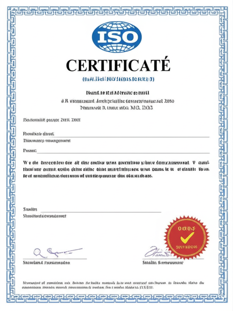 获得ISO 9001:2015质量管理体系认证